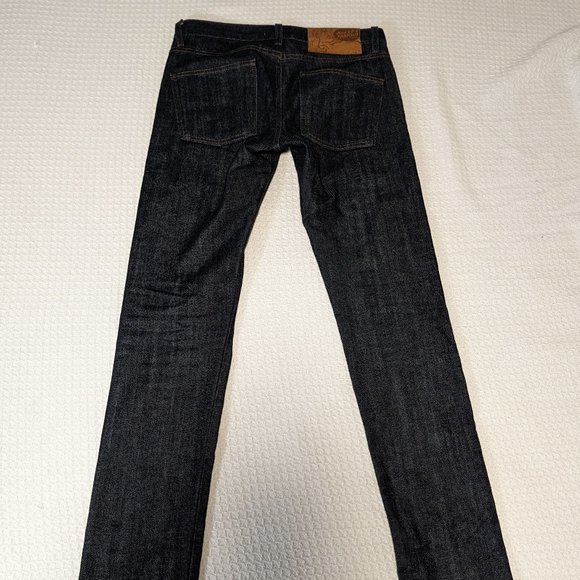 Naked and Famous Stretch Selvedge Jeans Super Skinny Guy Size 29 - Picture 2 of 5